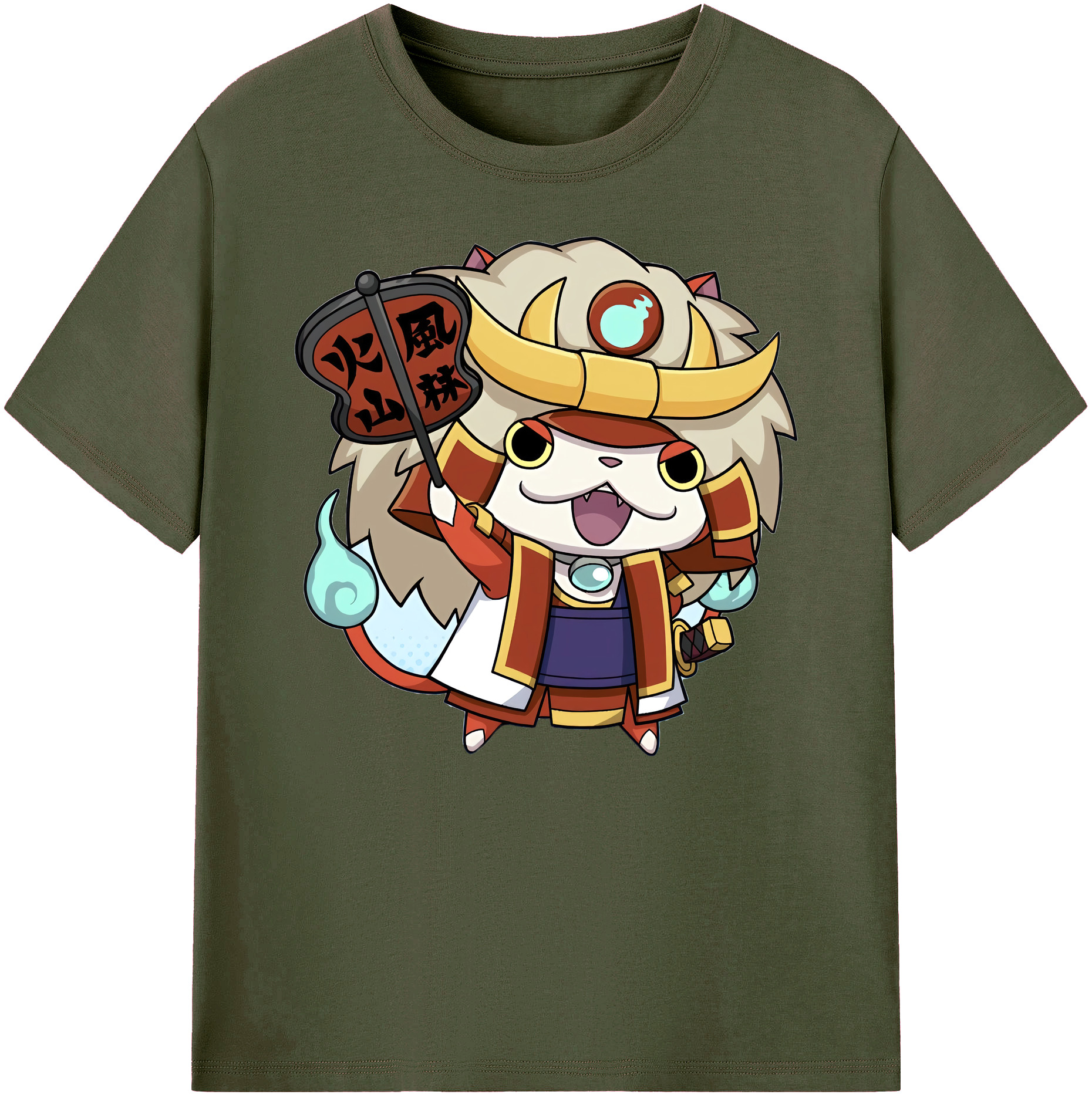 （画像用） 妖怪ウォッチ Yo-kai Watch 綿100％ メンズ半袖Tシャツ｜肌触りやわらか＆通気性